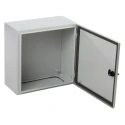 RS PRO PanelSeT CRN Series Steel Enclosure, IP66 Rated, 400 mm x 400 mm x 200 mm NSYCRN44200