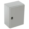 RS PRO Spacial CRN Series Steel Wall Box, IP66, Grey, 400 mm x 300 mm x 200 mm NSYCRN43200