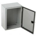 RS PRO Spacial CRN Series Steel Wall Box, IP66, Grey, 400 mm x 300 mm x 200 mm NSYCRN43200