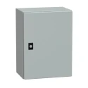 RS PRO Spacial CRN Series Steel Wall Box, IP66, Grey, 400 mm x 300 mm x 200 mm NSYCRN43200