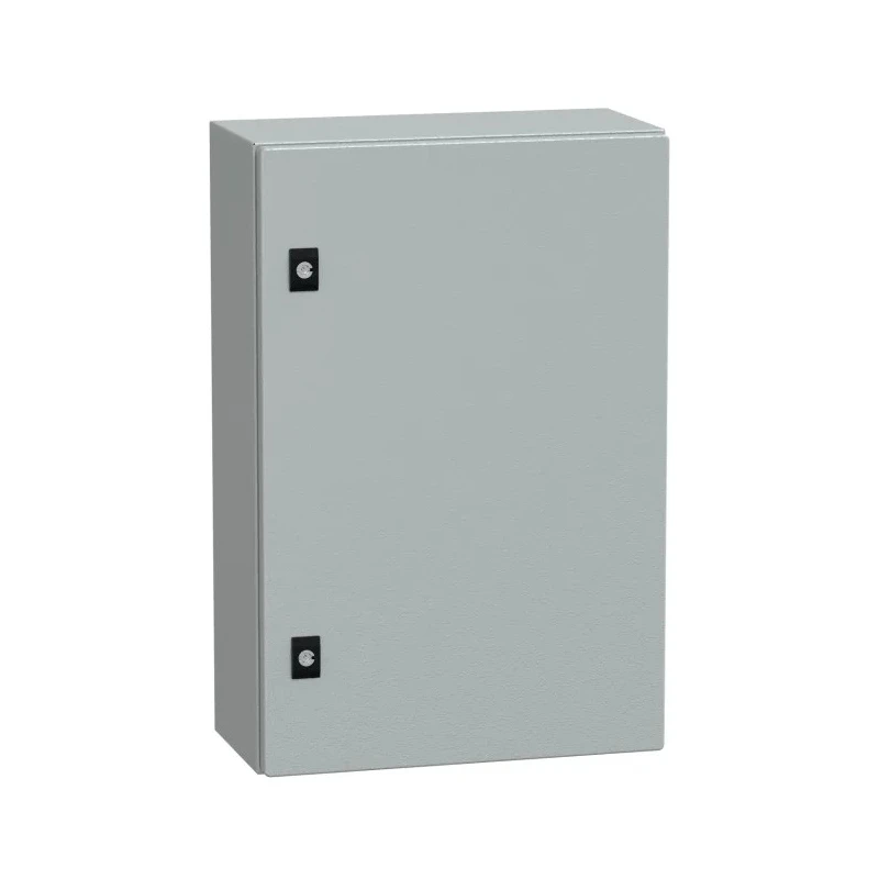 Schneider Electric Spacial CRN Series Steel Wall Box IP66 IK10, 600 mm x 400 mm x 200 mm NSYCRN64200