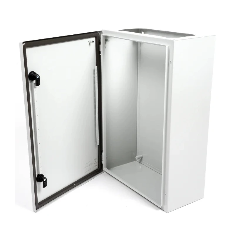 Schneider Electric Spacial CRN Series Steel Wall Box IP66 IK10, 600 mm x 400 mm x 200 mm NSYCRN64200