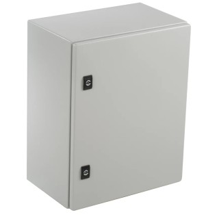 RS PRO Spacial CRN Series Steel Wall Box, IP66, IK10, 500mm x 400mm x 250mm NSYCRN54250