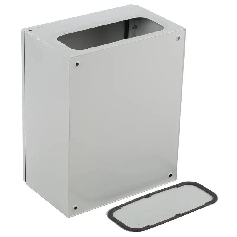 RS PRO Spacial CRN Series Steel Wall Box, IP66, IK10, 500mm x 400mm x 250mm NSYCRN54250