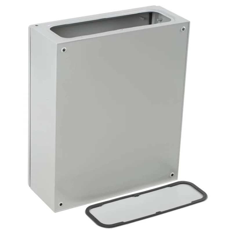RS PRO PanelSeT CRN Series Steel Mounting Plate, IP66, 600 mm x 500 mm x 200 mm NSYCRN65200