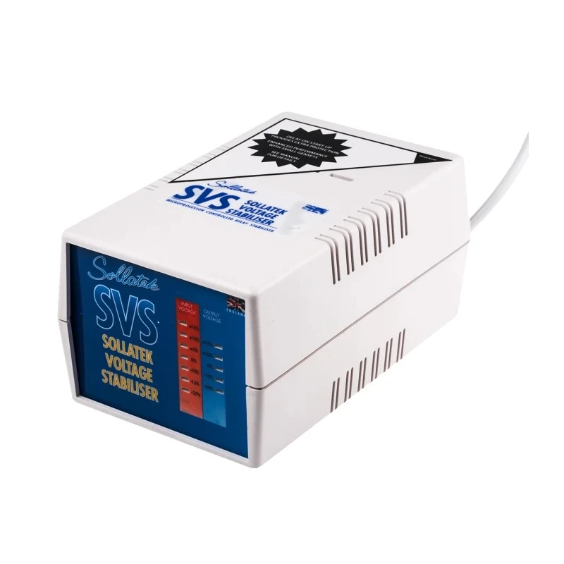 Sollatek Microprocessor Controlled Voltage Stabiliser 230V AC 4A, 920VA, Desktop SVS Series 98204010