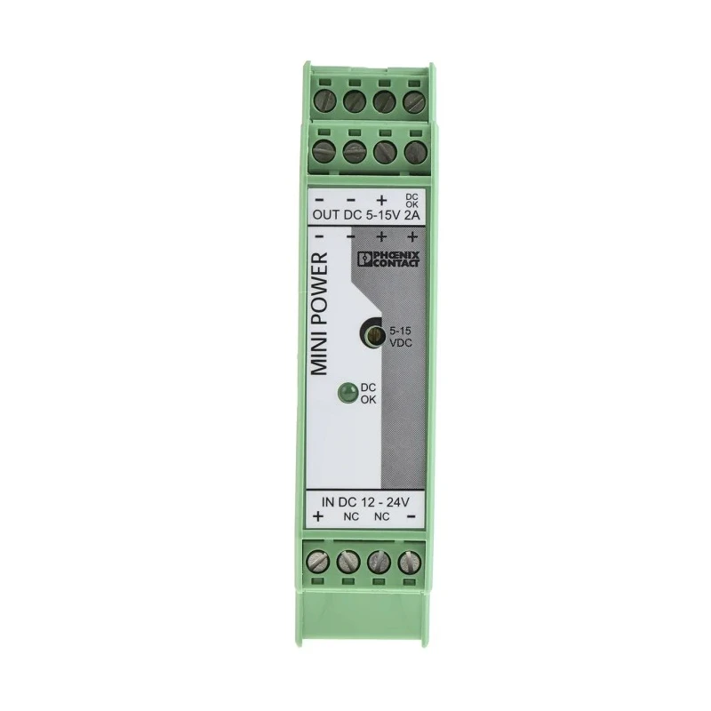 Phoenix Contact DC/DC Converter 12V DC Output, 2A, 32V DC Input, DIN Rail Mount, 24W Power, 70°C Model 2320018
