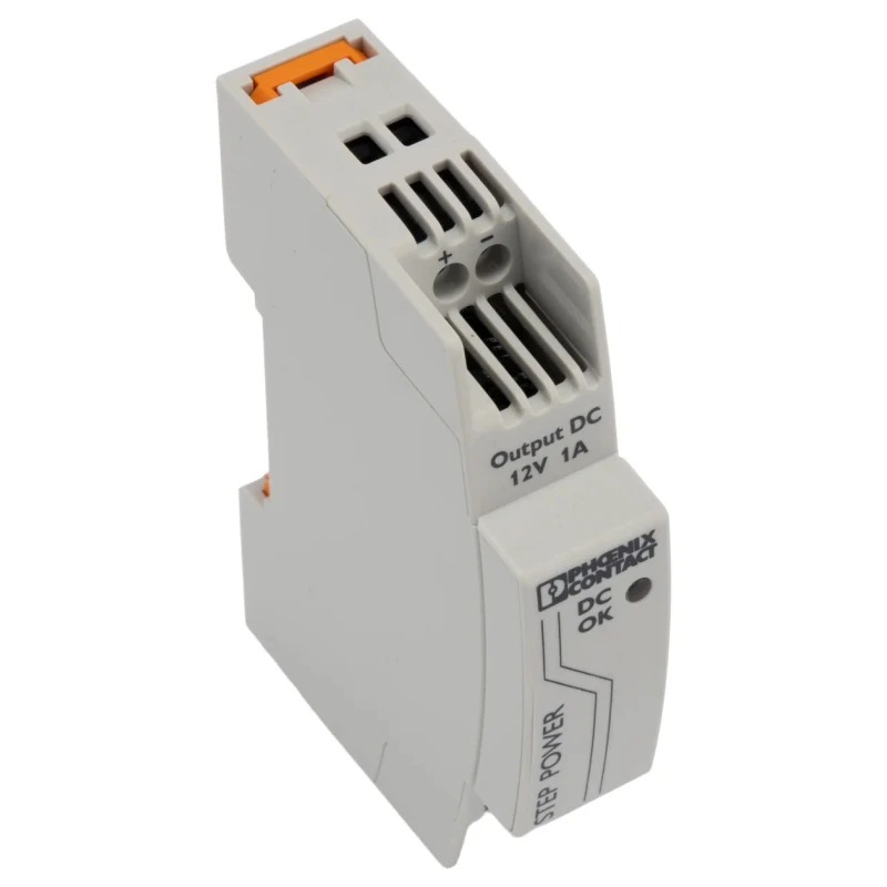 Phoenix Contact STEP POWER Switched Mode DIN Rail Power Supply 264V AC Input 12V DC, 1 A Output, 12 W 2868538