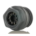 Bulgin Circular Connector 10 Contacts Panel Mount Plug Male IP68 Polymer Housing 250V 10A EXP-0931/10/P