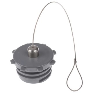 Bulgin Circular Connector Dust Cap Female Nickel Finish, Nitrile, Polyester, Silicone Rubber IP68 Rated 