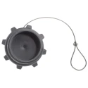 Bulgin Circular Connector Dust Cap Female Nickel Finish, Nitrile, Polyester, Silicone Rubber IP68 Rated 