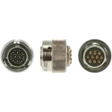 Amphenol Limited MIL Spec Circular Connector 10 Contacts Male Nickel Iron Alloy Straight Cable Mount 62GB-56T12-10PN(416)