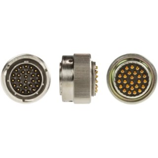 Amphenol Limited MIL Spec Circular Connector 26 Contacts Nickel Iron Alloy Straight 16 Shell Size 500 62GB-56T16-26PN(416)