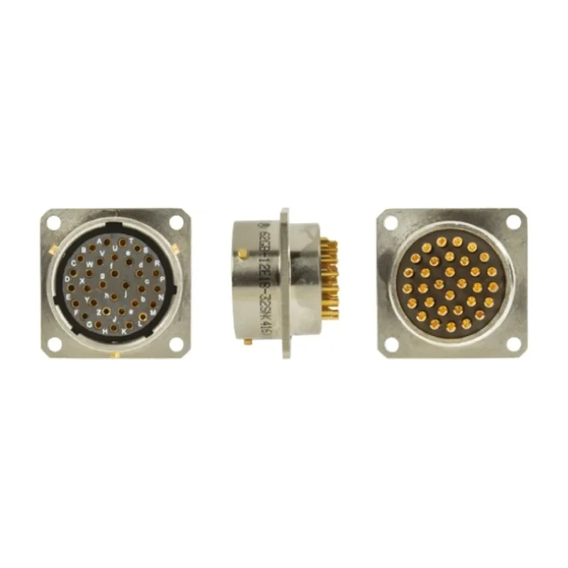 Amphenol Limited MIL Spec Circular Connector 32 Contacts Female Box Mount Straight Nickel Iron Alloy 62GB-12E18-32SN(416)