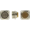 Amphenol Limited MIL Spec Circular Connector 32 Contacts Female Box Mount Straight Nickel Iron Alloy 62GB-12E18-32SN(416)