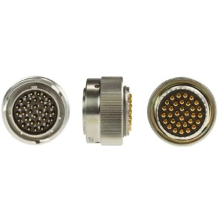Amphenol Limited MIL Spec Circular Connector 32 Contacts Male Nickel Iron Alloy Straight Shell 500 62GB-56T18-32PN(416)