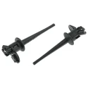 Fluke Black Mini Test Clip 2.79 mm Tip Size 5A 300V 5418-0