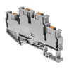 Phoenix Contact Double Level Terminal Block Grey Push-in 0.2-6 mm² 28A 500V IECEx ATEX 3211786