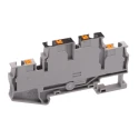 Phoenix Contact PTTB 4-PV Series Double Level Terminal Block Grey, 30A, 500V, Push-in, 2-Level, IECEx, ATEX 3211825