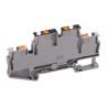 Phoenix Contact PTTB 4-PV Series Double Level Terminal Block Grey, 30A, 500V, Push-in, 2-Level, IECEx, ATEX 3211825