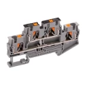 Phoenix Contact PTTB 4-PV Series Double Level Terminal Block Grey, 30A, 500V, Push-in, 2-Level, IECEx, ATEX 3211825