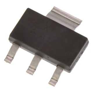 DiodesZetex N-Channel Enhancement Mode MOSFET, 60 V, 4.4 A, 4-Pin SOT-223 ZXMN6A11GTA