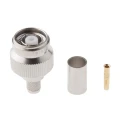 Telegartner TNC Series Coaxial Connector Cable Male TNC, 50 Ω, Straight Body Crimp J01010R0005