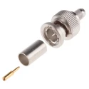 Telegartner BNC Series Coaxial Connector Cable Male BNC, 75 Ω, Straight Body Crimp J01002A0016