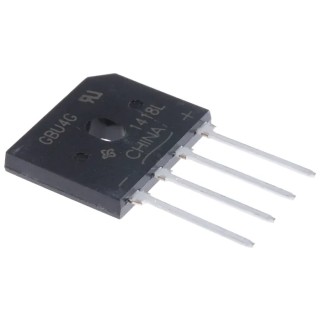 Vishay Bridge Rectifier 400 V 150 A 4-Pin Single GBU4G-E3/51