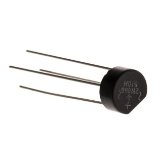 Vishay Bridge Rectifier 600 V 60 A 4-Pin Through Hole WOG Package 2W06G-E4/51