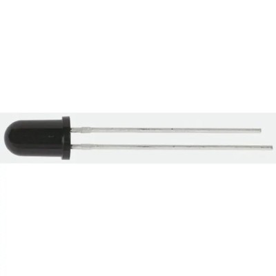 Vishay 60 ° Infrared Phototransistor, Through Hole 2-Pin T-1 Package TEFT4300