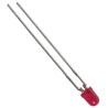 Vishay 3 V Red LED 3 mm (T-1) Through Hole TLHR4401