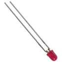 Vishay 3 V Red LED 3 mm (T-1) Through Hole TLHR4401