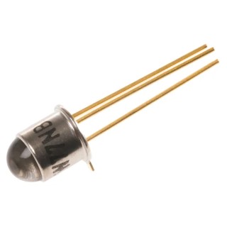 Vishay Phototransistor 3-Pin TO-18 Package 20 ° Visible Light, Infrared BPW77NB