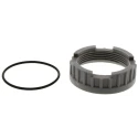 Schurter MSM LA 19 Series Illuminated Push Button Switch, Latching, Panel Mount, 22 mm Cutout, DPDT, Blue 1241.6833.1124000
