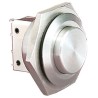 Bulgin Stainless Steel Vandal Resistant Push Button Switch Momentary Panel Mount 25.8 mm Cutout SPST IP66 250 V ac MP0038/2