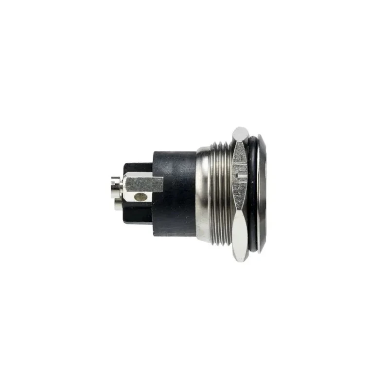 Bulgin MP Series Momentary Push Button Switch, SPST, Panel Mount, 19.2 mm Cutout, IP68, 50 V AC/DC, 1A Current MP0037