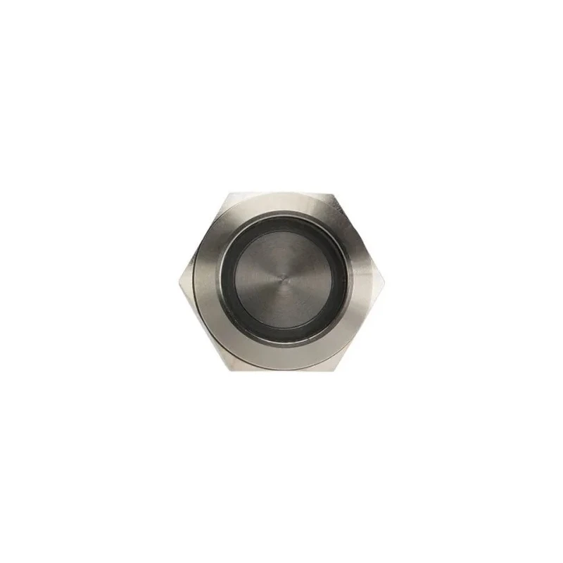Bulgin Illuminated Push Button Switch Panel Mount 19.2 mm Cutout SPST Blue LED IP66 24 V dc MPI002