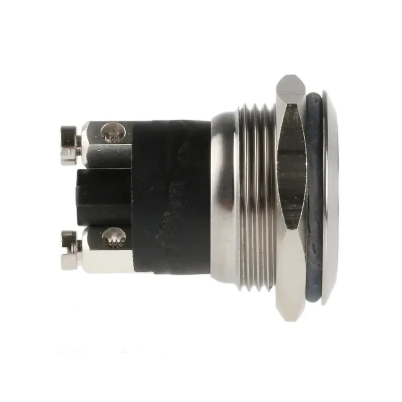 Bulgin MP Series Push Button Switch Momentary Panel Mount 19.2 mm Cutout SPST IP68 50 V dc 50 V ac MP0037