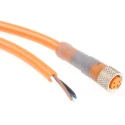Lumberg Automation Sensor Actuator Cable Female 4-way M8 Straight to Male Straight Unterminated 2m 30V 11300 RKMV 4-07/2 M