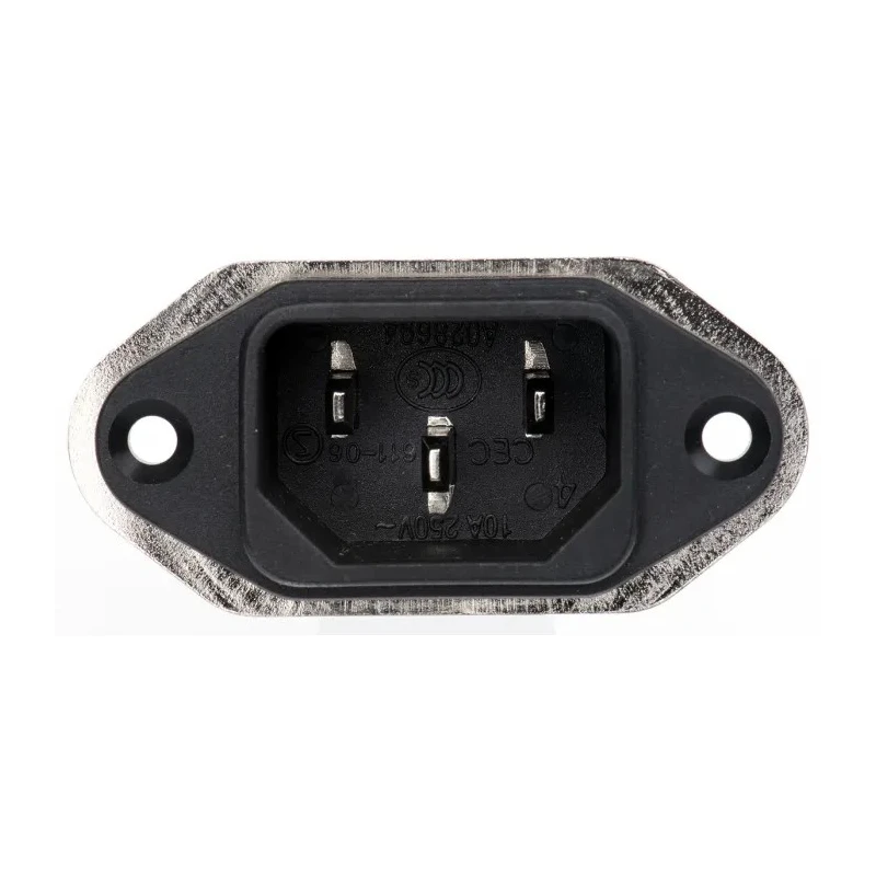 Schaffner 250V AC 6A Panel Mount IEC Filter Male Faston FN9222EU-6-06