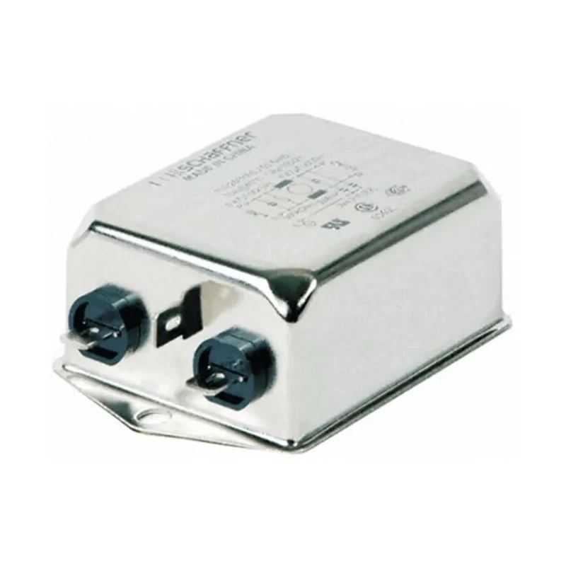 Schaffner Chassis Mount EMI Filter 6 A 250V AC/DC 400Hz Fast-On 1 Phase FN2030