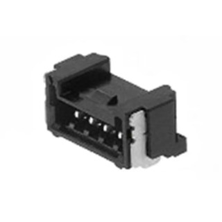 Molex Micro-Lock Plus Series Right Angle Surface PCB Header, 6 Contacts, 1.25 mm Pitch, 1 Row, Shrouded 505567-0671