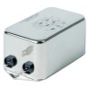 Schaffner Power Line EMI Filter 3A 250V ac/dc 0Hz-400Hz Chassis Mount Fast-On 1 Phase FN2090