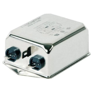Schaffner Chassis Mount EMI Filter 6 A 250V ac/dc 60Hz Fast-On Termination 1 Phase FN2030