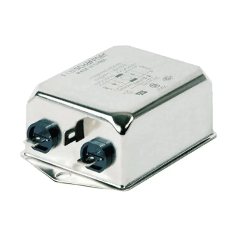 Schaffner Chassis Mount EMI Filter 6 A 250V ac/dc 60Hz Fast-On Termination 1 Phase FN2030