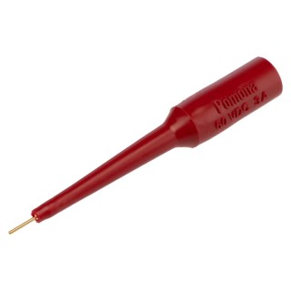 Fluke Red Test Connector Adapter With Brass Contacts and Gold Plated, 3A Current Rating, 70V DC, Model 4691-2