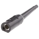 Fluke Black Test Connector Adapter with Brass and Copper Contacts, Gold Plated, 3A Current, 2.5kV Voltage 3562-0