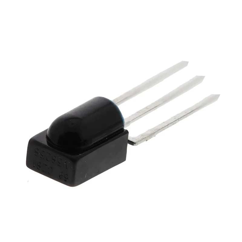 Vishay 38 kHz IR Receiver ±45° Angle, 45 m Range, 2.5 V to 5.5 V Supply, Through Hole Minicast Package TSOP38238