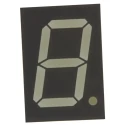 Vishay 1 7 Segment LED Display Anode Red 5mcd Right Side 13 mm TDSO5150